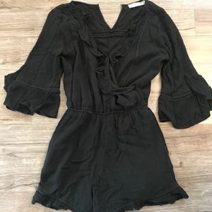 A&F black romper